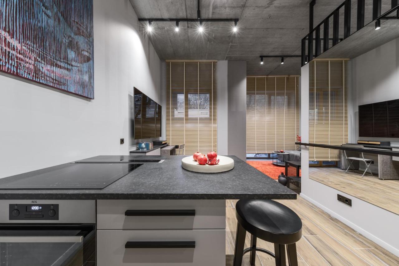 Ivis House Modern Apartment In Vilnius Old Town With Balcony VNO Extérieur photo